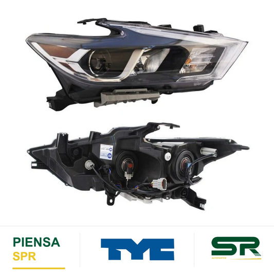 FARO DERECHO CON LUPA NISSAN MAXIMA TYC