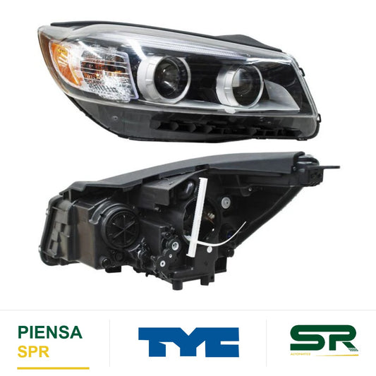 FARO DERECHO CON LUZ DE DÍA KIA SORENTO 2016-2018 TYC