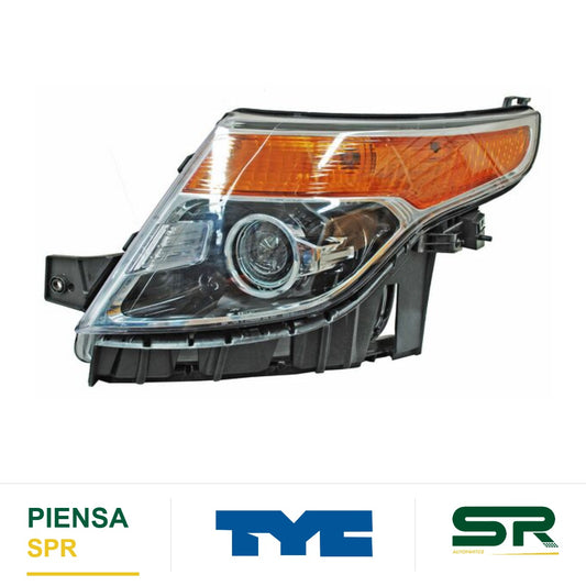 FARO IZQUIERDO CROMADO FORD EXPLORER 2011-2015 FILO TYC
