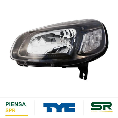 FARO IZQUIERDO FONDO NEGRO FIAT UNO 2015-2020 / PROM TER RAPID 2021-2024 TYC