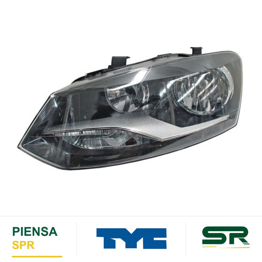 FARO IZQUIERDO SIN MOTOR VOLKSWAGEN VENTO 2016-2022 / POLO 2013-2014 / 2017-2022 / 677 28902 TYC