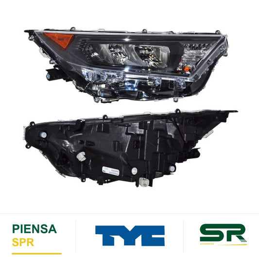 FARO DERECHO NEGRO LED TOYOTA RAV4 2020-2023 FILO S G15 TYC