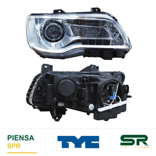 FARO DERECHO FONDO CROMADO CHRYSLER 300 2015-2017 TYC