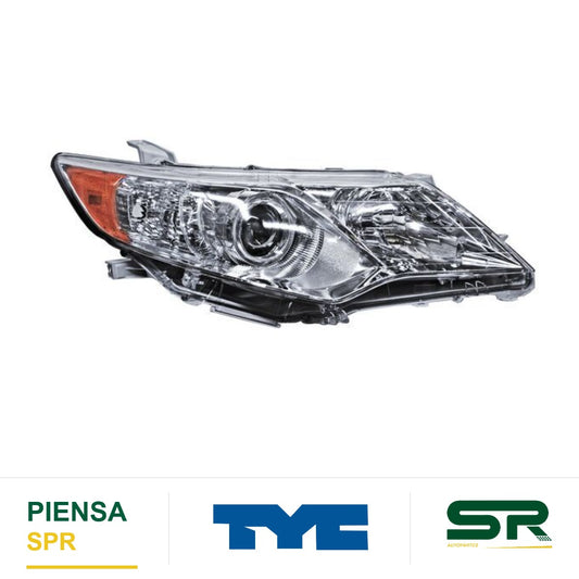 FARO DERECHO FONDO CROMADO TOYOTA CAMRY 2012-2014 TYC2 TYC