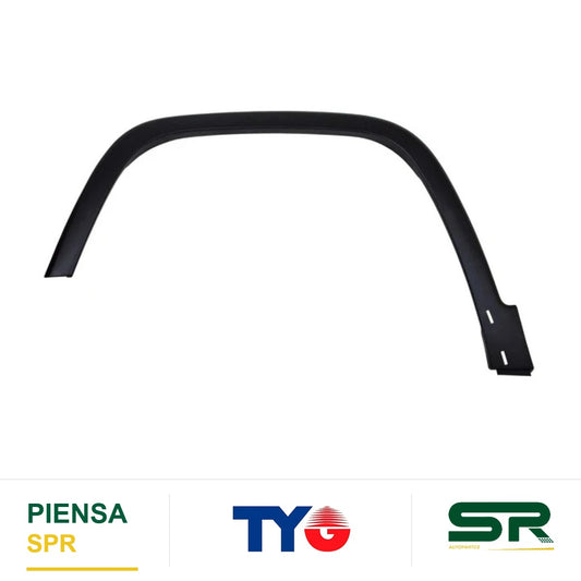 MOLDURA JEEP ARCO SALPICADERA CHEROKEE 2014 2018 CORRUGADA ACTIVE DRIVE IZQUIERDO TYG MAJCH14DLA