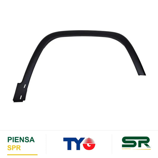 MOLDURA JEEP ARCO SALPICADERA CHEROKEE 2014 2018 CORRUGADA ACTIVE DRIVE DERECHO TYG MAJCH14DRA