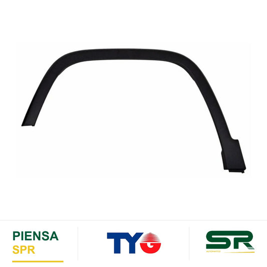 MOLDURA JEEP ARCO SALPICADERA CHEROKEE 2014 2018 CORRUGADA IZQUIERDO TYG MAJCH14DL