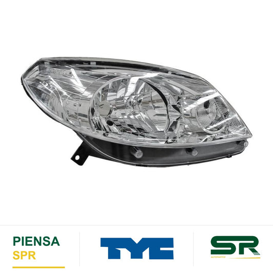 FARO DERECHO FONDO CROMADO RENAULT SANDERO 2012-2015 TYC