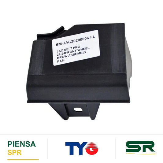 MOLDURA ARCO SALPICADERA INFERIOR IZQUIERDA JAC SEI 7 2022-2024 TYG