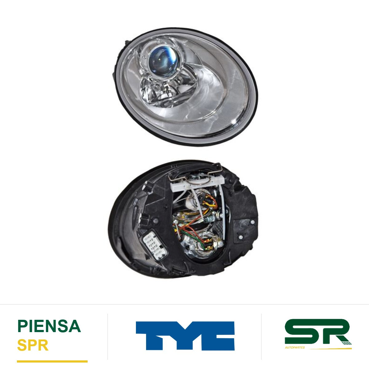 FARO DERECHO 5 PINES VOLKSWAGEN BEETLE 2006-2011 TYC