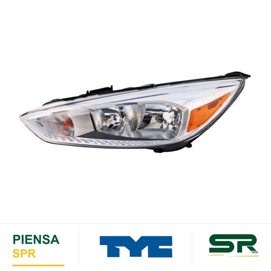 FARO IZQUIERDO FONDO CROMADO FORD FOCUS 2015-2018 TYC