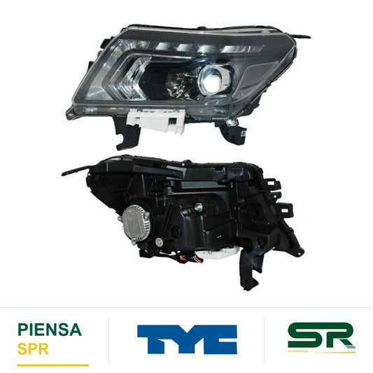FARO IZQUIERDO FONDO NEGRO LED NISSAN PICKUP NP300 / FRONTIER 2016-2020 S TYC1 TYC