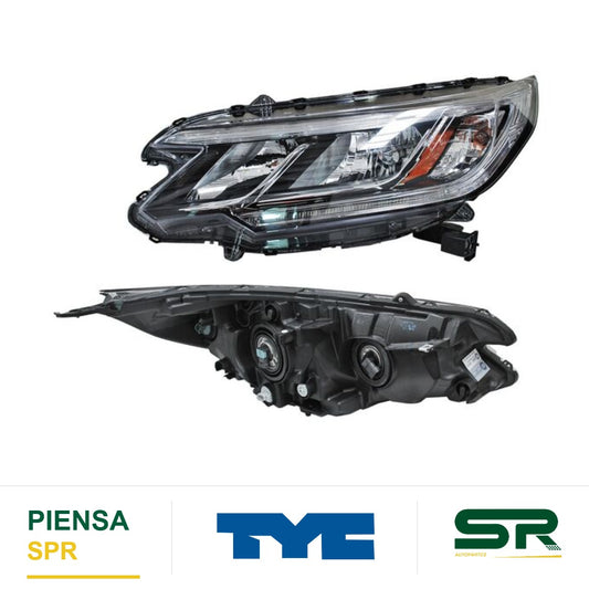 FARO IZQUIERDO CON LUZ DE DÍA HONDA CRV 2015-2016 TYC