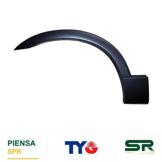 MOLDURA ARCO SALPICADERA TRASERA IZQUIERDA PARA PINTAR FORD EXPLORER 2002-2005 TYG