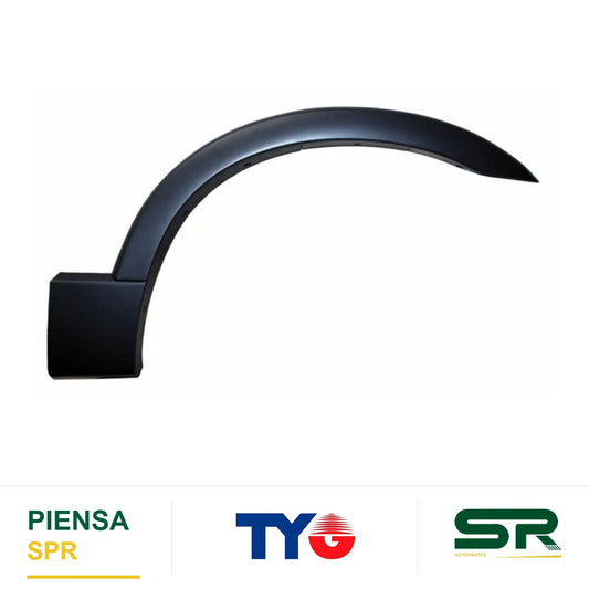 MOLDURA ARCO SALPICADERA TRASERA DERECHA PARA PINTAR FORD EXPLORER 2002-2005 TYG
