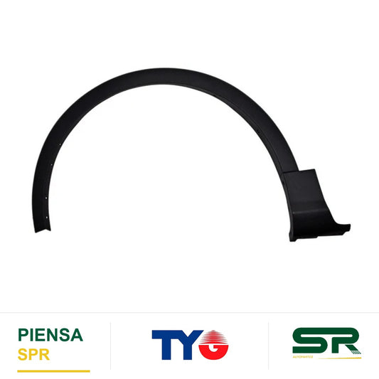 MOLDURA ARCO SALPICADERA IZQUIERDA SIN HOYO PARA SENSOR FORD ESCAPE 2013-2016 TYG