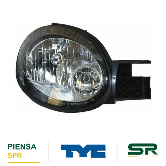 FARO DERECHO FONDO NEGRO DODGE NEON 2003-2005 TYC