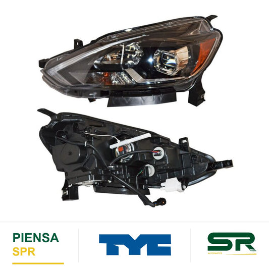 FARO IZQUIERDO 7 PINES LED NISSAN SENTRA 2017-2020 S TYC