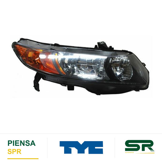 FARO DERECHO HONDA CIVIC 2006-2009 2P TYC