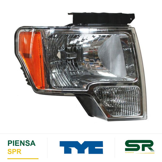 FARO DERECHO FONDO CROMADO FORD PICKUP 2009-2014 LOBO TYC