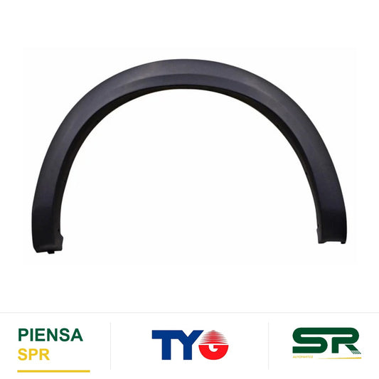 MOLDURA ARCO TRASERA IZQUIERDA PARA PINTAR 1500 2500 3500 DODGE PU 2010-2017 TYG