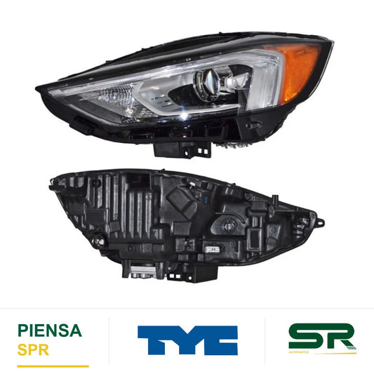 FARO IZQUIERDO CON LUZ DE DÍA LED FORD EDGE 2019-2024 S TYC2 G15 TYC