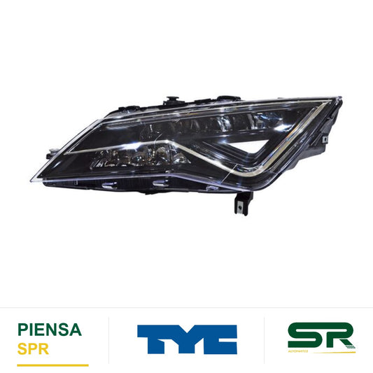 FARO IZQUIERDO CON MOTOR ELÉCTRICO LED SEAT LEON 2017-2020 S TYC1 TYC
