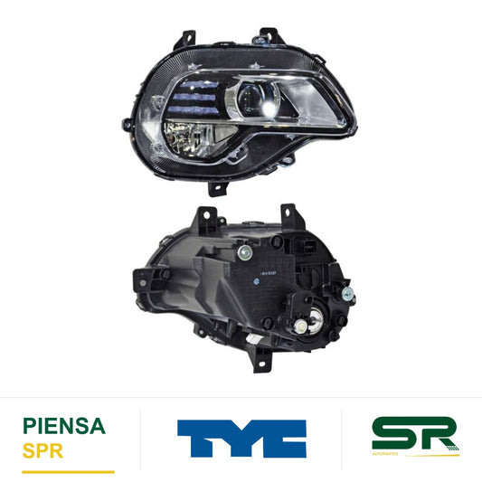 FARO DERECHO CROMADO LED AS GROOVE 2022-2025 S P / BAL TRA FILO TYC1 TYC