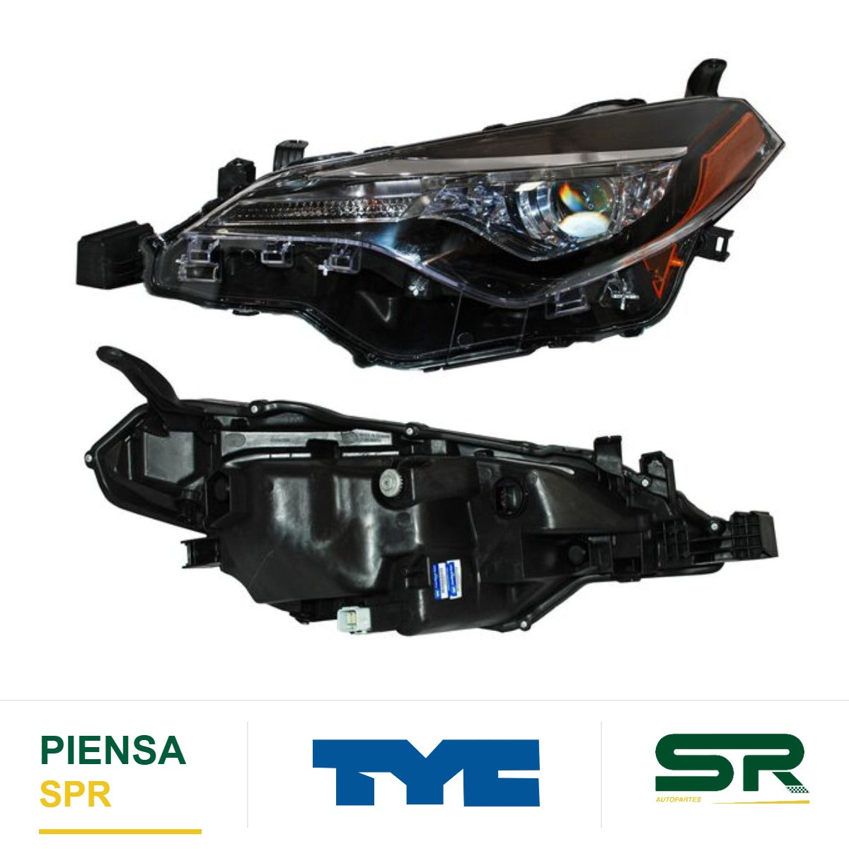 FARO IZQUIERDO LED TOYOTA COROLLA 2017-2019 B E / LE S TYC
