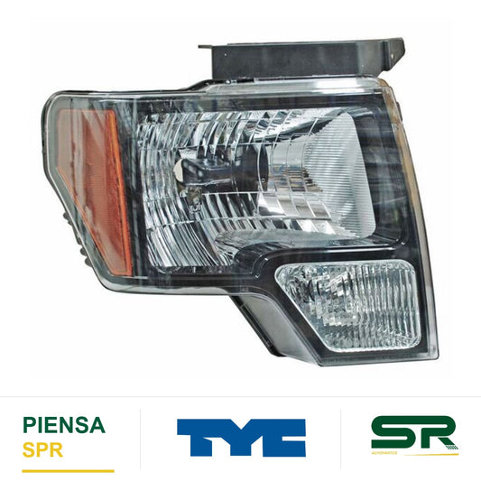 FARO DERECHO FONDO NEGRO FORD PICKUP 2009-2014 LOBO CCC2 28607 TYC