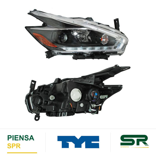 FARO DERECHO FONDO NEGRO NISSAN MURANO 2015-2020 NSF G15 CCC3.27.06 TYC