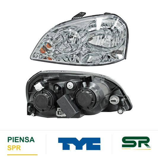 FARO IZQUIERDO 3 PINES CHEVROLET OPTRA 2006-2010 S / VELA TYC1 TYC