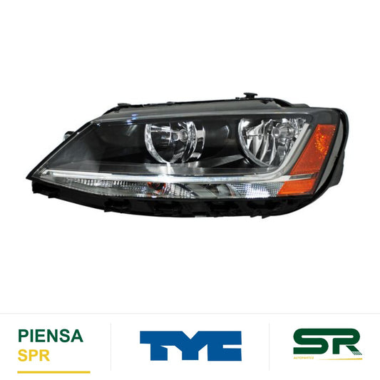 FARO IZQUIERDO LED VOLKSWAGEN JETTA BICENTENARIO 2010-2018 S REFLEJANTE TYC