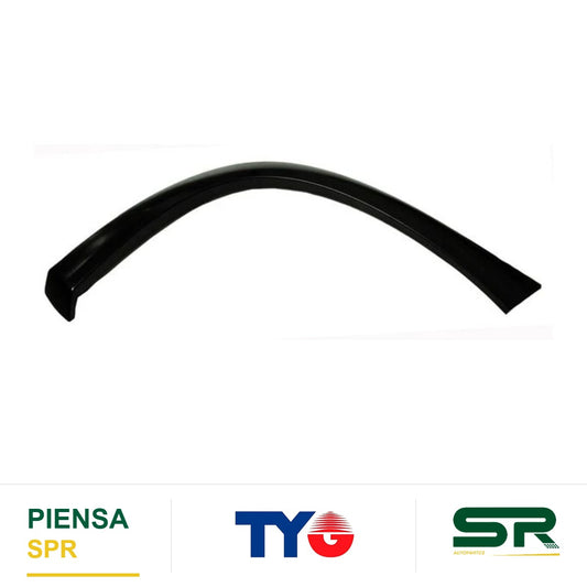 MOLDURA ARCO TRASERA IZQUIERDA PARA PINTAR 5 PUERTAS CHEVROLET CHEVY C3 2009-2013 TYG