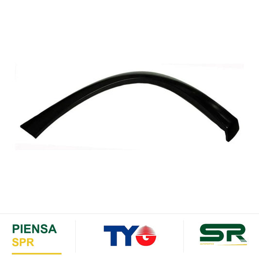 MOLDURA ARCO TRASERA DERECHA PARA PINTAR 5 PUERTAS CHEVROLET CHEVY C3 2009-2013 TYG