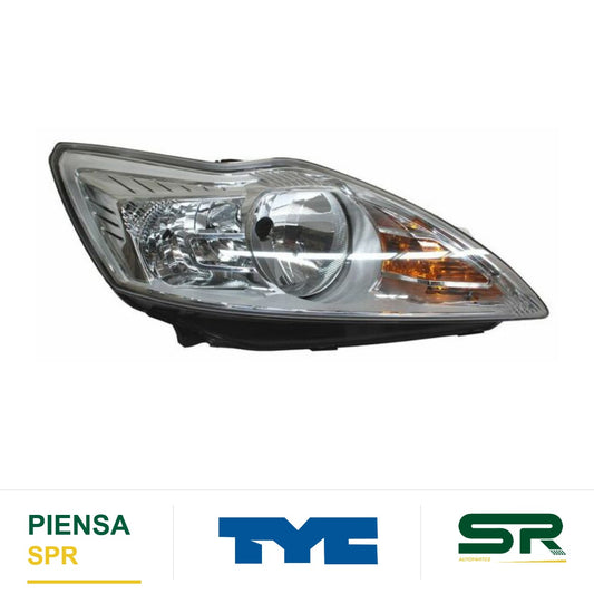 FARO DERECHO FONDO CROMADO FORD FOCUS 2009-2011 TYC