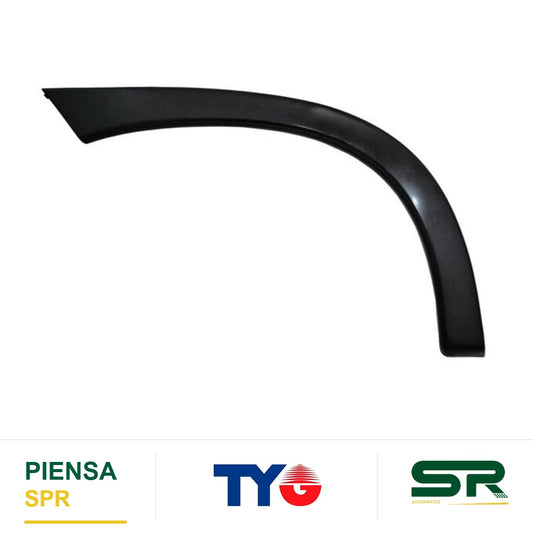 MOLDURA ARCO TRASERA DERECHA NEGRA CHEVROLET CHEVY 1996-2003 TYG