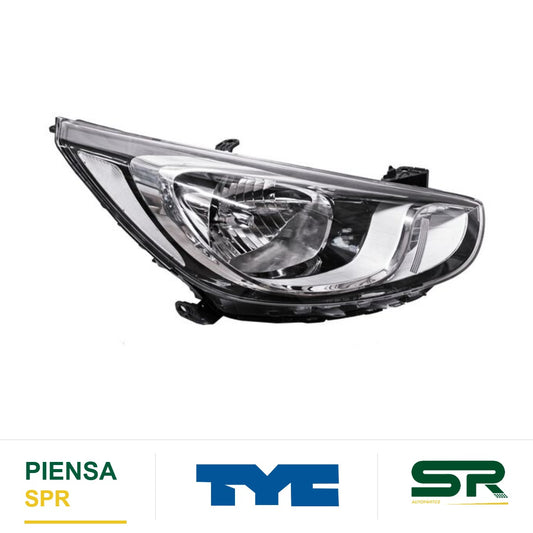 FARO DERECHO 8 PINES CON MOTOR DODGE ATTITUDE 2012-2014 TYC