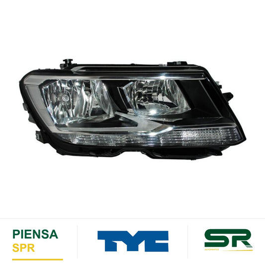 FARO DERECHO 8 PINES CON MOTOR VOLKSWAGEN TIGUAN 2018-2021 TYC