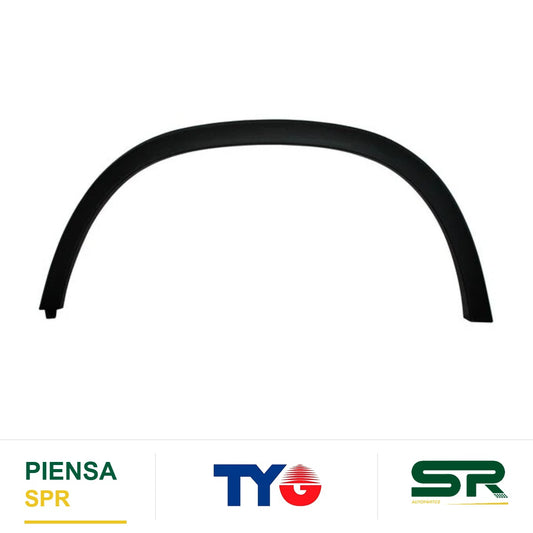 MOLDURA ARCO SALPICADERA IZQUIERDA CHEVROLET TRAX 2013-2016 TYG
