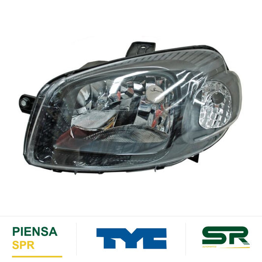 FARO IZQUIERDO FONDO NEGRO AS FIAT UNO 2013-2014 / PROM TER RAPID 2017-2020 CCC2 TYC