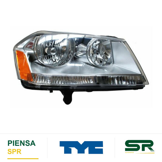 FARO DERECHO FONDO CROMADO AVENGER 2008-2014 TYC