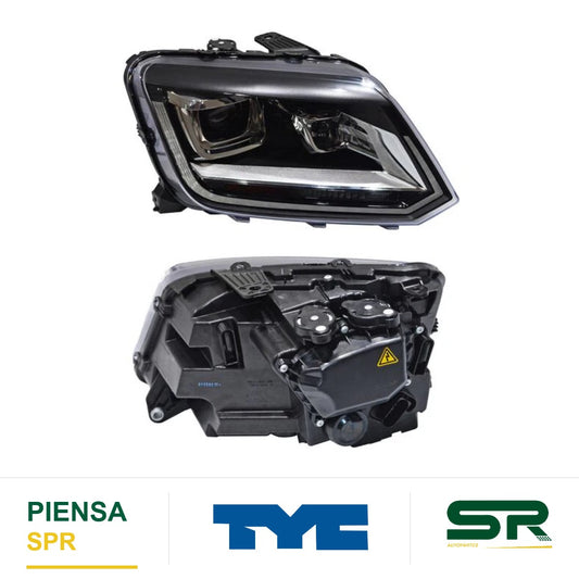 FARO DERECHO CON MOTOR ELÉCTRICO LED VOLKSWAGEN 2018-2023 S TYC1 TYC
