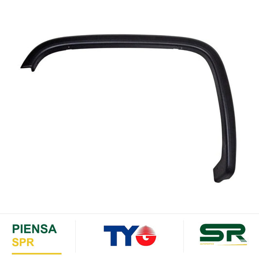 MOLDURA ARCO SALPICADERA IZQUIERDA CORRUGADA 2500 3500 GMC PU 2015-2018 TYG