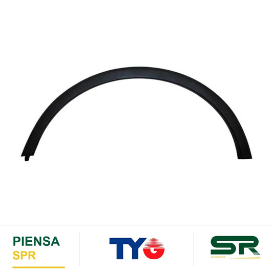 MOLDURA ARCO SALPICADERA IZQUIERDA CORRUGADA CHEVROLET ENCORE 2013-2019 TYG