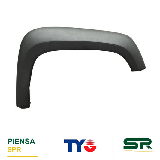 MOLDURA ARCO SALPICADERA DERECHA NEGRA CHEVROLET COLORADO 2004-2012 / CHEVROLET CANYON 2004-2012 TYG