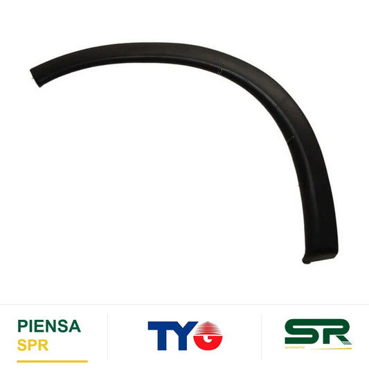 MOLDURA ARCO SALPICADERA IZQUIERDA NEGRA CHEVROLET CHEVY 1994-2003 TYG