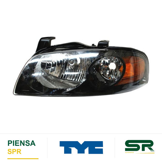 FARO IZQUIERDO FONDO NEGRO NISSAN SENTRA 2004-2006 SE-R ODC080 TYC