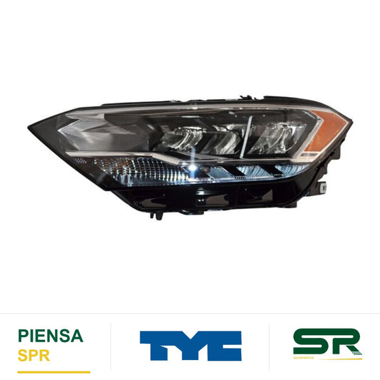 FARO IZQUIERDO LED VOLKSWAGEN JETTA 2019-2024 REFLEJANTE S TYC2 NSF + TYC