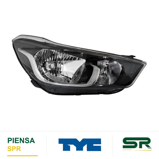 FARO DERECHO CHEVROLET SPARK 2016-2018 LINEA NUEVA TYC